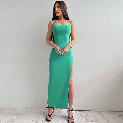 Backless bodycon dress