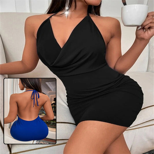 Deep v dress