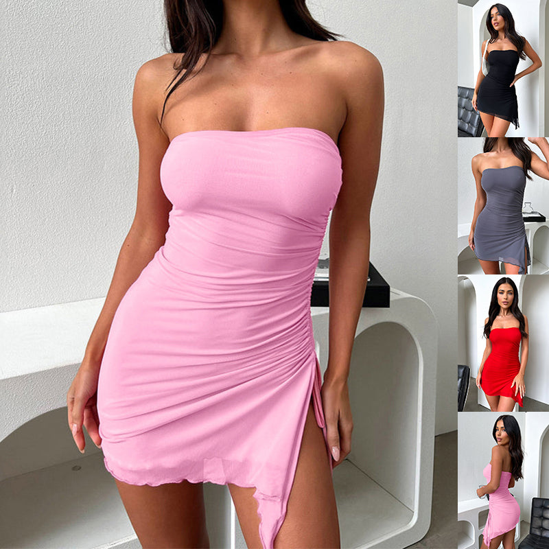 Y2k backless dress